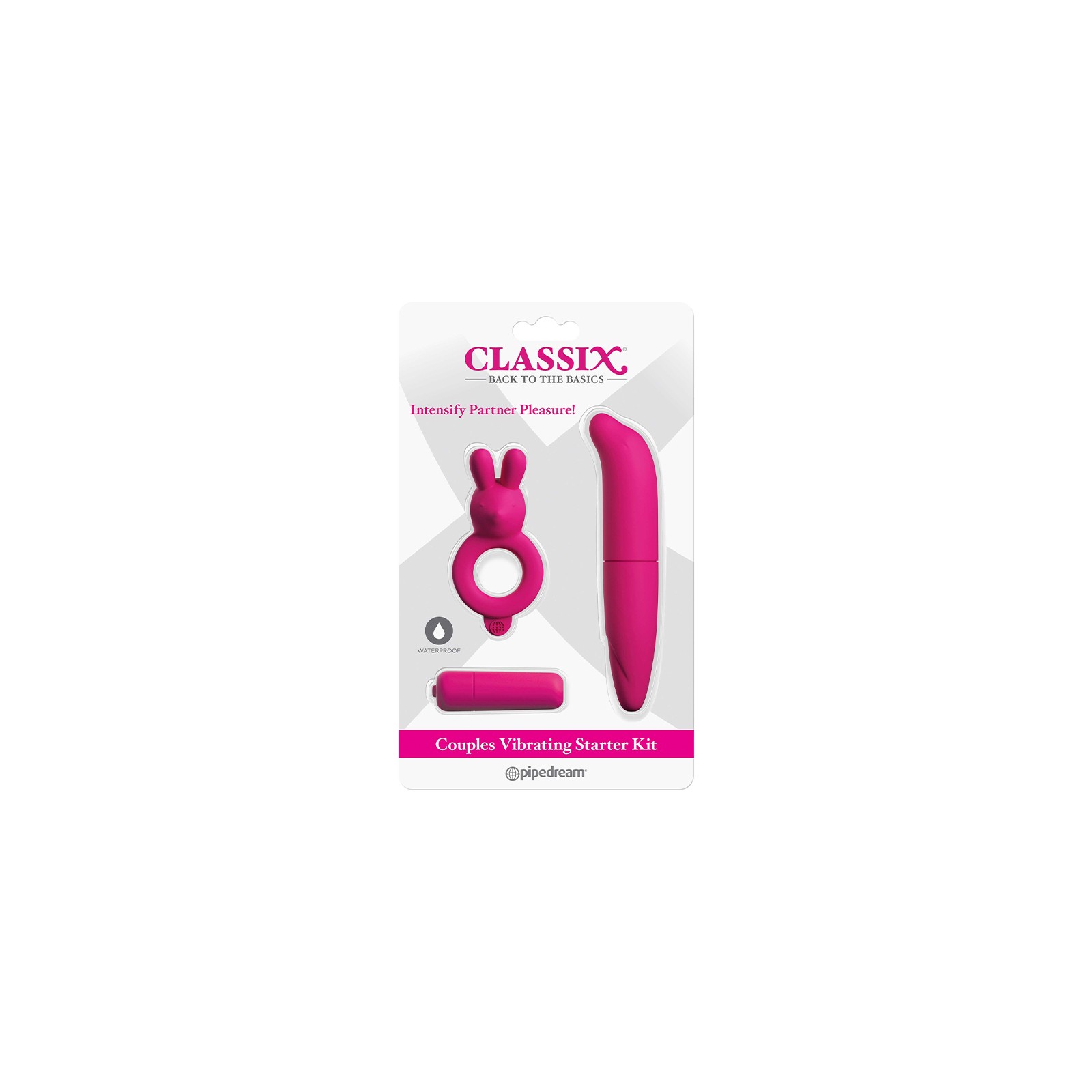 Pipedream Classix Couples Vibrating Starter Kit for Fun Nights