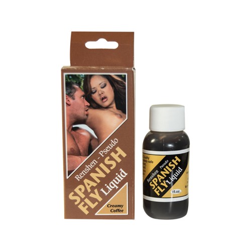 Spanish Fly Líquido 1 oz Café Cremoso - Aumento para el Romance