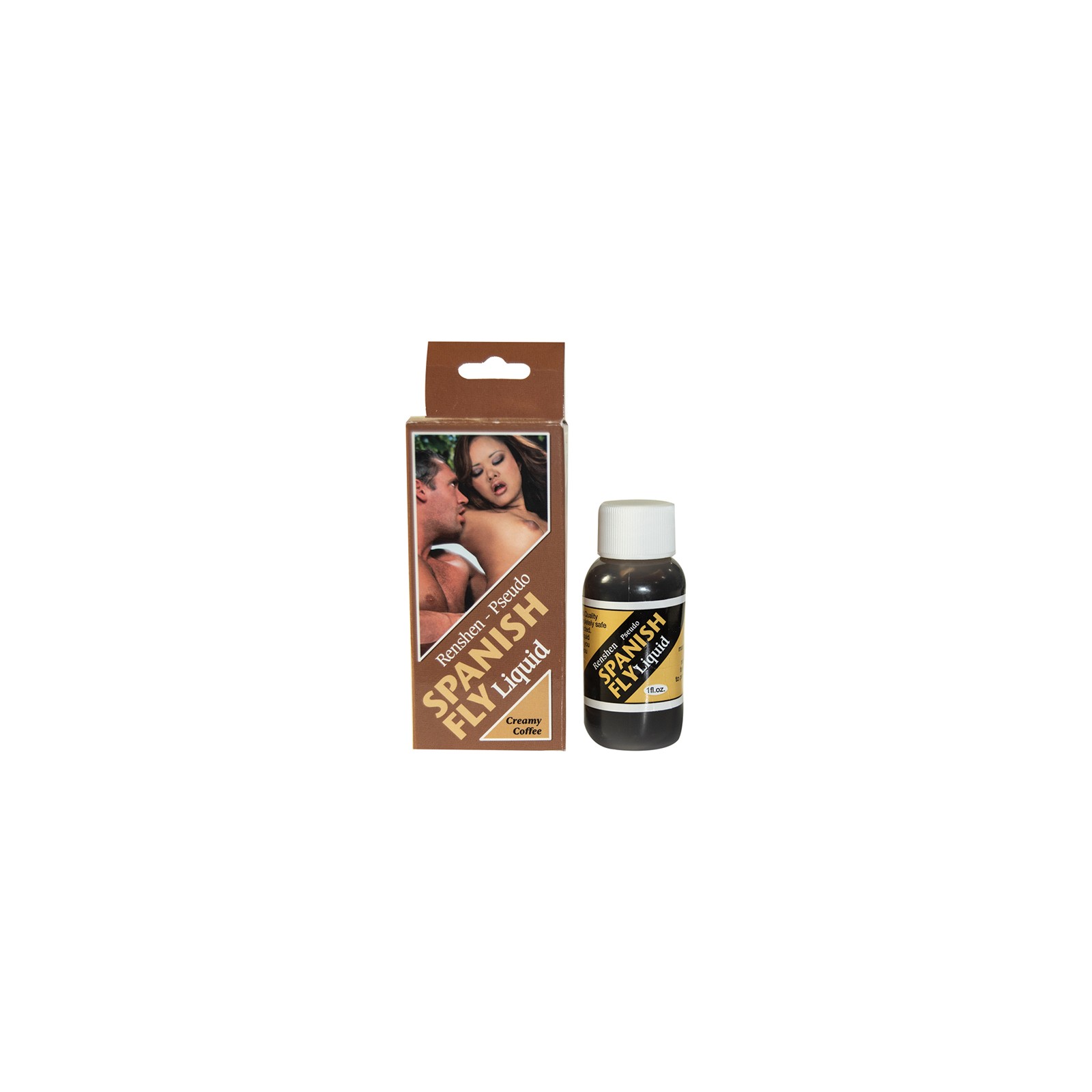 Spanish Fly Liquid 1 oz Creamy Coffee - Enhancer for Romance