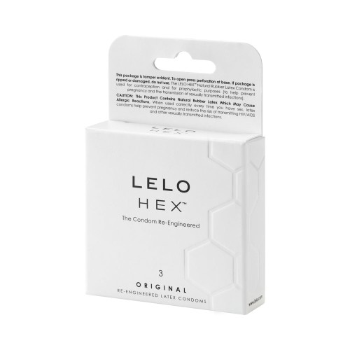 Condones LELO HEX 3-Pack