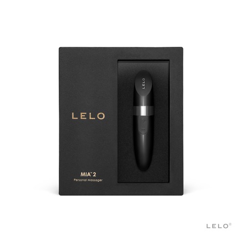 Vibrador Recargable Labial LELO MIA 2 Negro