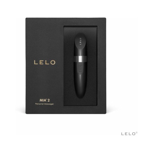 Vibrador Recargable Labial LELO MIA 2 Negro