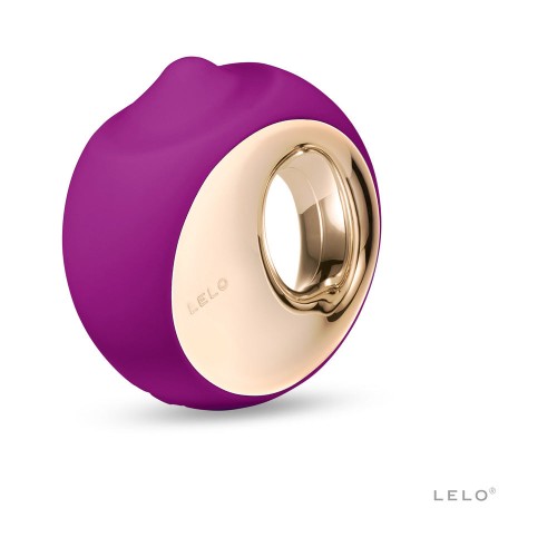 LELO ORA 3 Rechargeable Clitoral Stimulator Deep Rose