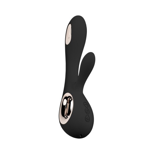 LELO SORAYA WAVE Rabbit Vibrator Black for Luxurious Pleasure