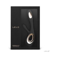 LELO SORAYA WAVE Rabbit Vibrator Black for Luxurious Pleasure