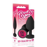 Booty Calls Silicone Butt Plug Black - Fun Adult Toy