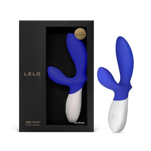 Vibrador Prostata Recargable LELO LOKI WAVE Azul Federal