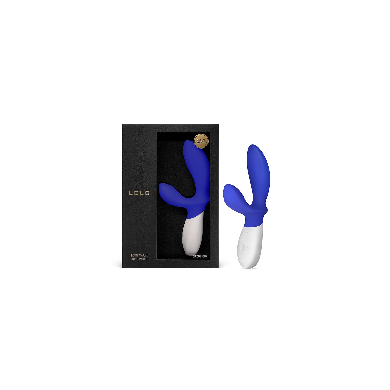 Vibrador Prostata Recargable LELO LOKI WAVE Azul Federal