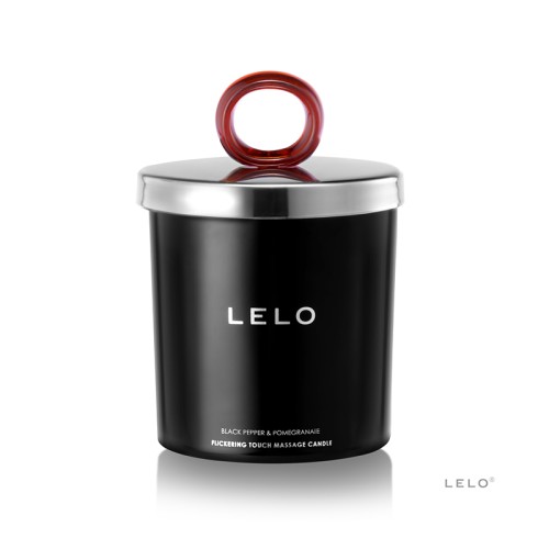 LELO Massage Candle Black Pepper & Pomegranate Scent