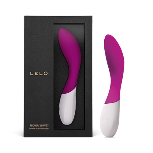 LELO MONA WAVE Vibrador Recargable para G-Spot Rosa Profundo