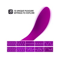 LELO MONA WAVE Vibrador Recargable para G-Spot Rosa Profundo