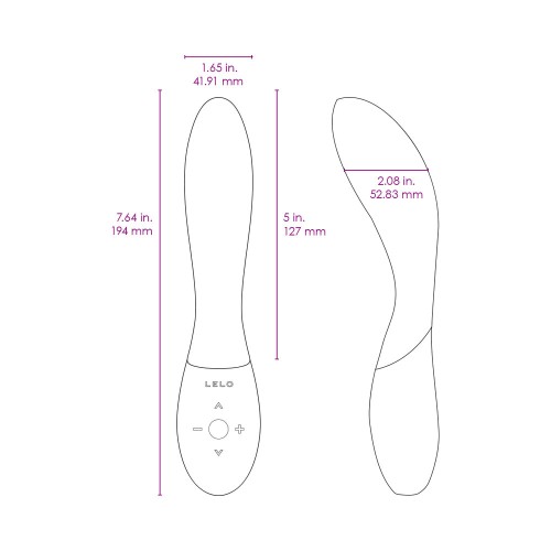 LELO MONA WAVE Vibrador Recargable para G-Spot Rosa Profundo