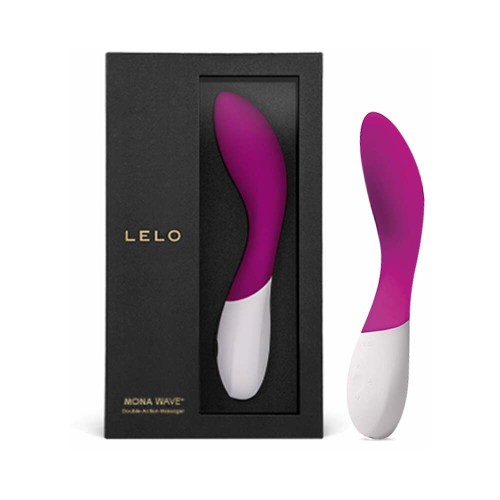 LELO MONA WAVE Vibrador Recargable para G-Spot Rosa Profundo