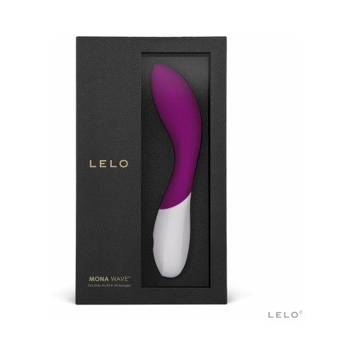 LELO MONA WAVE Vibrador Recargable para G-Spot Rosa Profundo