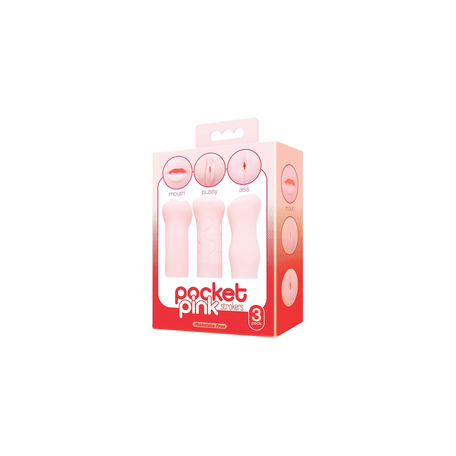 Pocket Pink Mini Masturbator Trio - Best Pleasure Experience