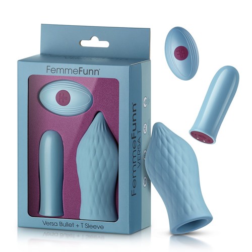 FemmeFunn Versa T Bullet Vibrator Light Blue