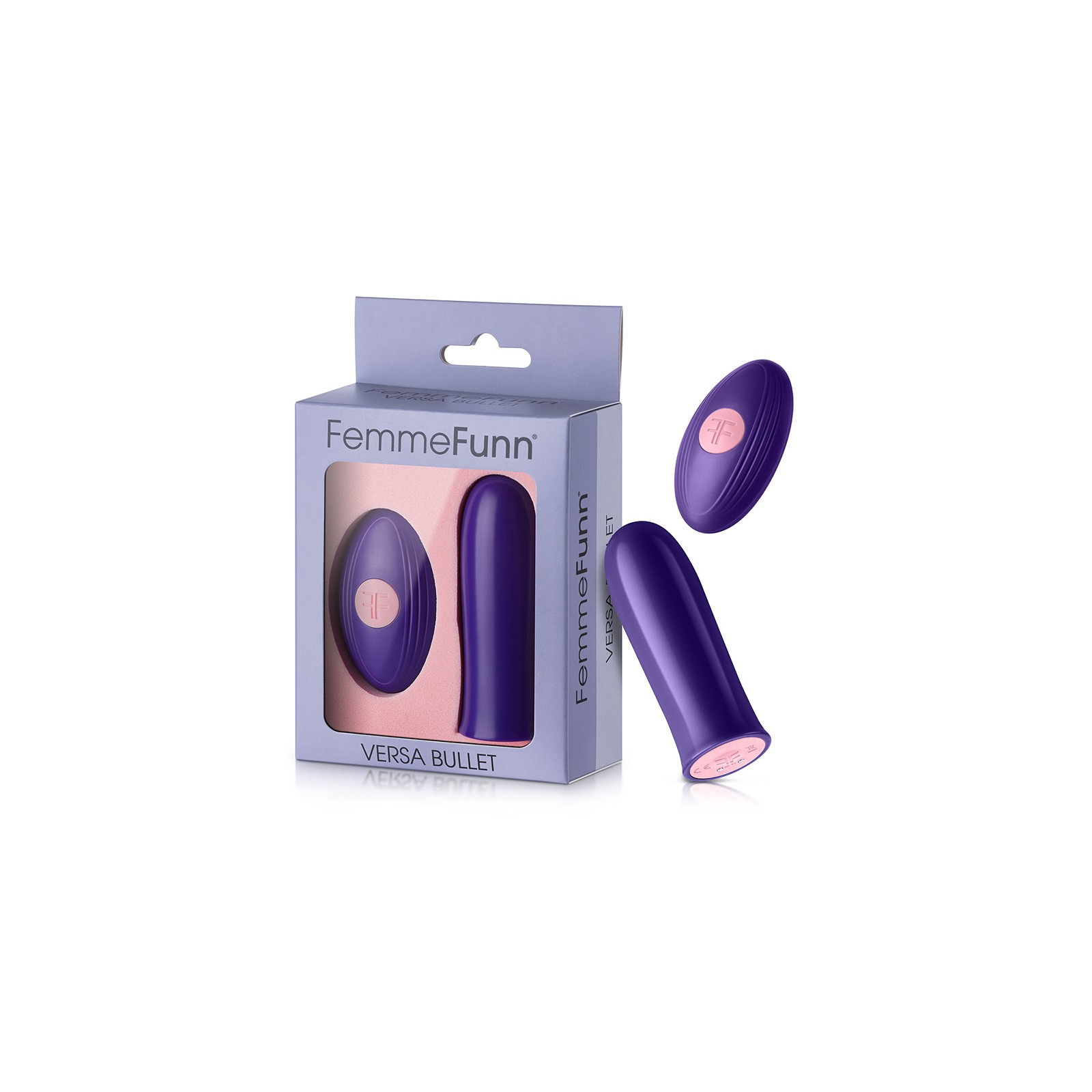 FemmeFunn Versa Bullet Rechargeable Vibrator - Dark Purple