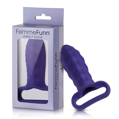 FemmeFunn Versa P Sleeve Textured Silicone Bullet Sheath