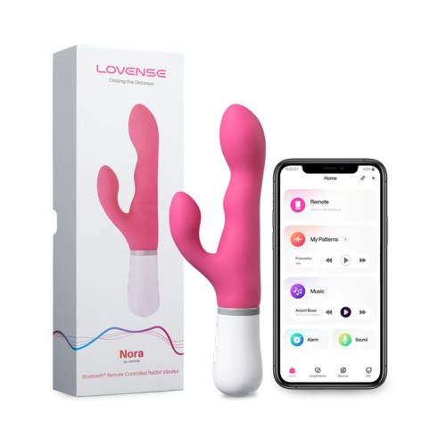 Vibrador Conejito Bluetooth Lovense Nora