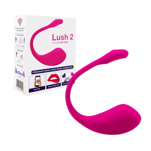 Vibrador Bluetooth Lovense Lush 2 para Placer Supremo