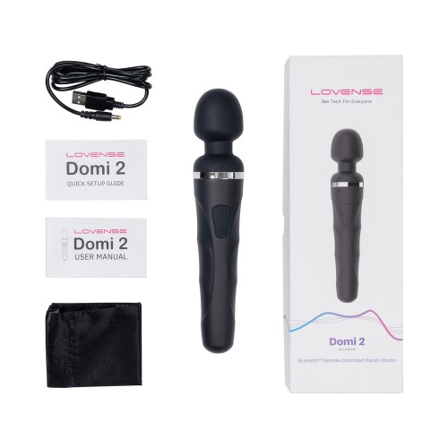 Lovense Domi 2 Bluetooth Wand Vibrator