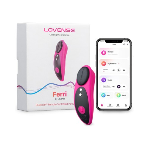 Lovense Ferri Bluetooth Panty Vibrator - Discreet Pleasure