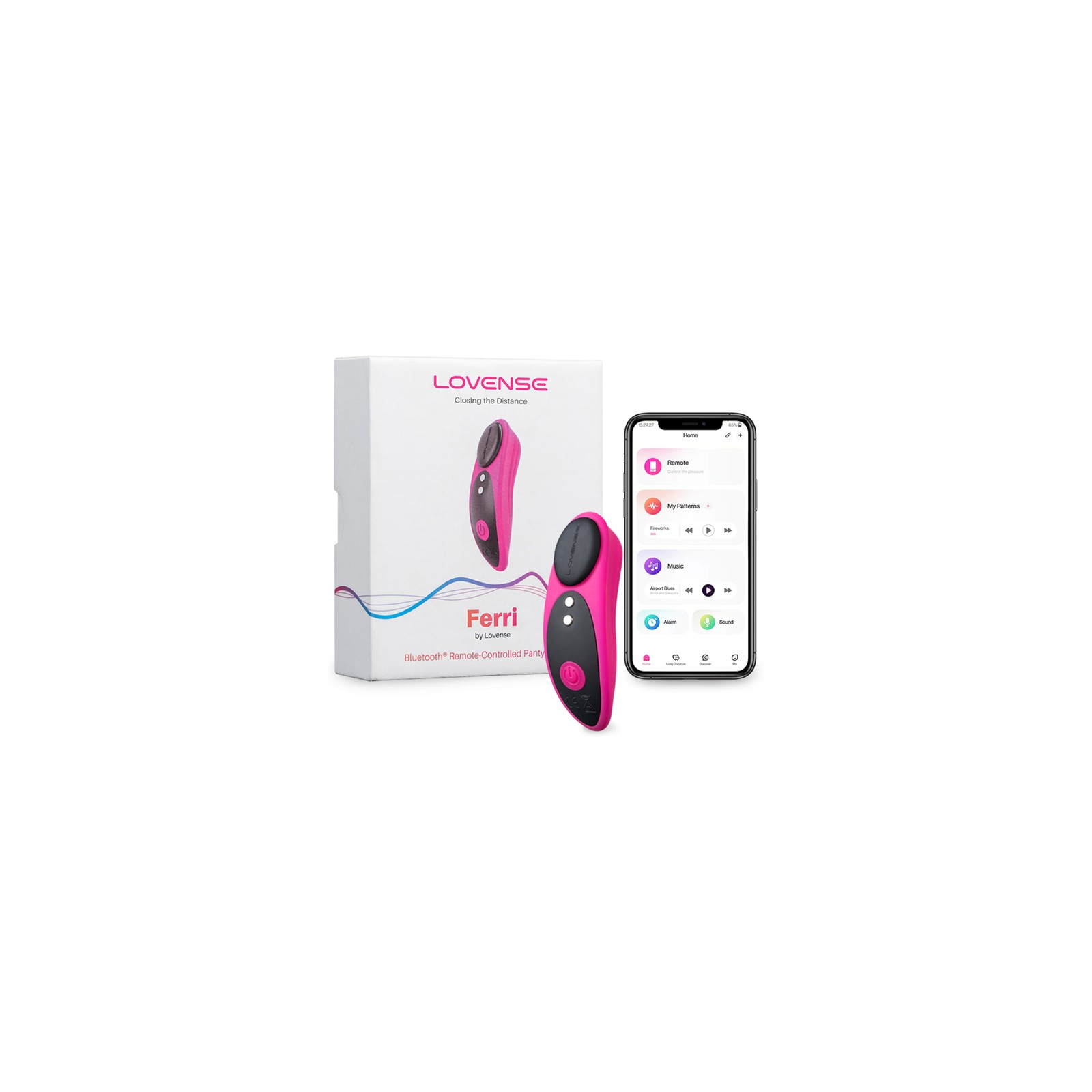 Lovense Ferri Bluetooth Panty Vibrator - Discreet Pleasure