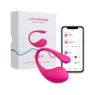 Lovense Lush 3 Vibrador Huevo Bluetooth - Placer Máximo