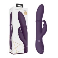 Vibrador Conejito Recargable VIVE HALO con Anillo Estimulante