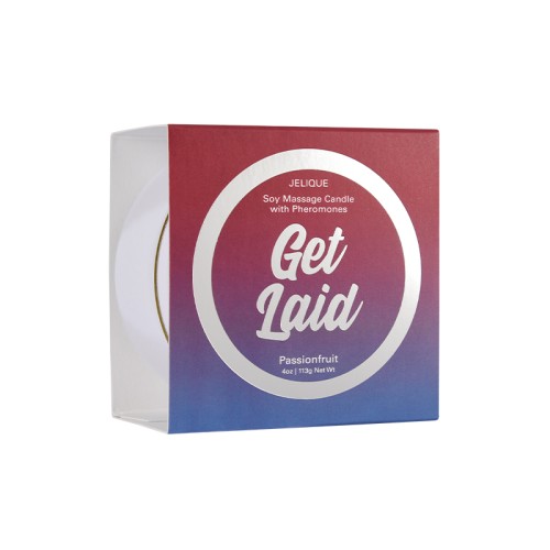 Jelique Get Laid Pheromone Massage Candle - Passion Fruit