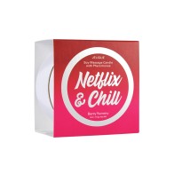 Jelique Netflix & Chill Berry Yummy Massage Candle