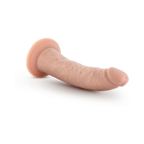 Dr. Skin Glide Realistic 7.5 in. Self-Lubricating Dildo Beige