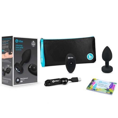 b-Vibe Vibrating Jewel Anal Plug Remote Control