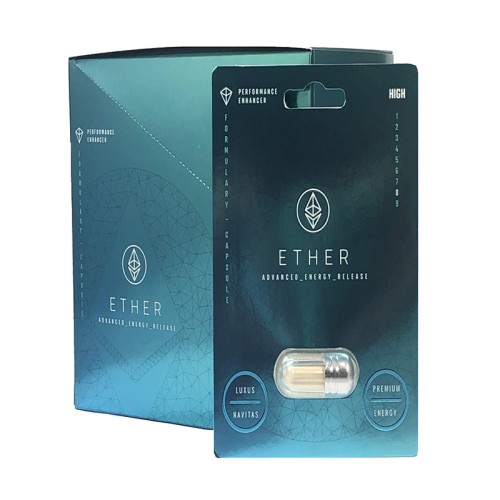 Ether Male Enhancement Pill 1ct Display 24pcs