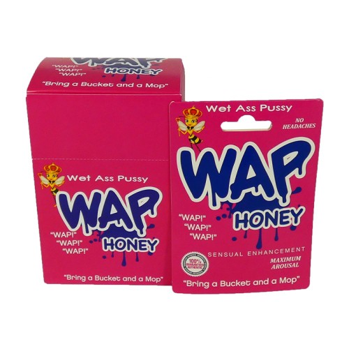 WAP Female Enhancement Honey Shot Display for Enhanced Intimacy