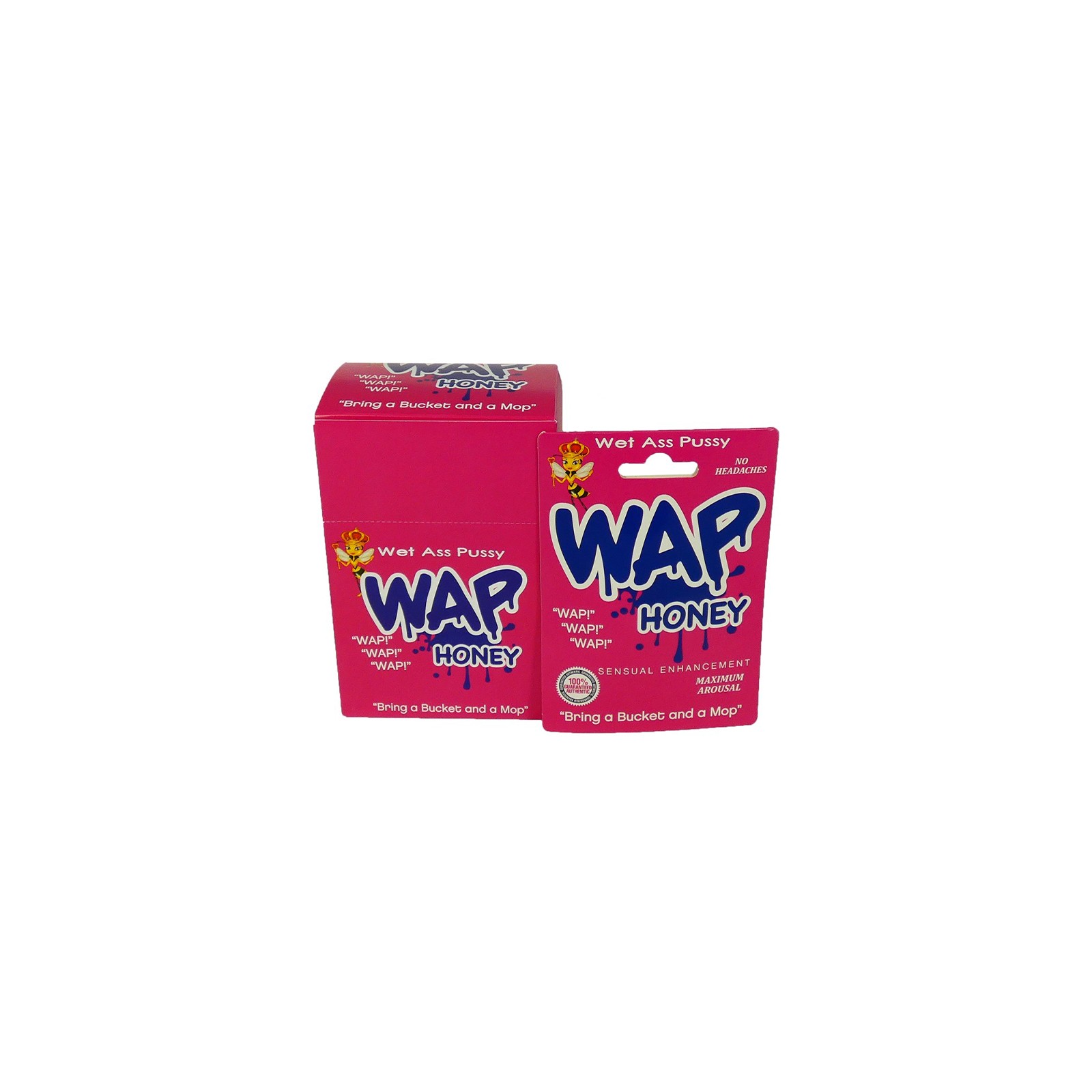 WAP Female Enhancement Honey Shot Display for Enhanced Intimacy