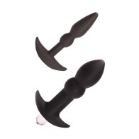 Kit de Plug Anal Perfecto Tantus Onyx