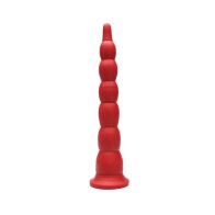 Tantus Cowboy Beaded Dildo Ruby