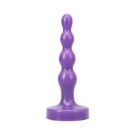 Tantus Ripple Small Beaded Anal Plug Amethyst