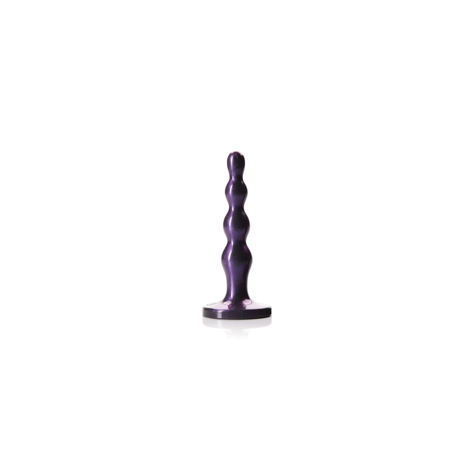 Tantus Ripple Large Beaded Anal Plug Midnight Purple