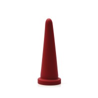 Tantus Cone Small Dildo Ruby for Pleasure