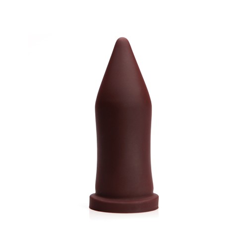 Tantus Inner Band Trainer Large Firm Dildo Garnet