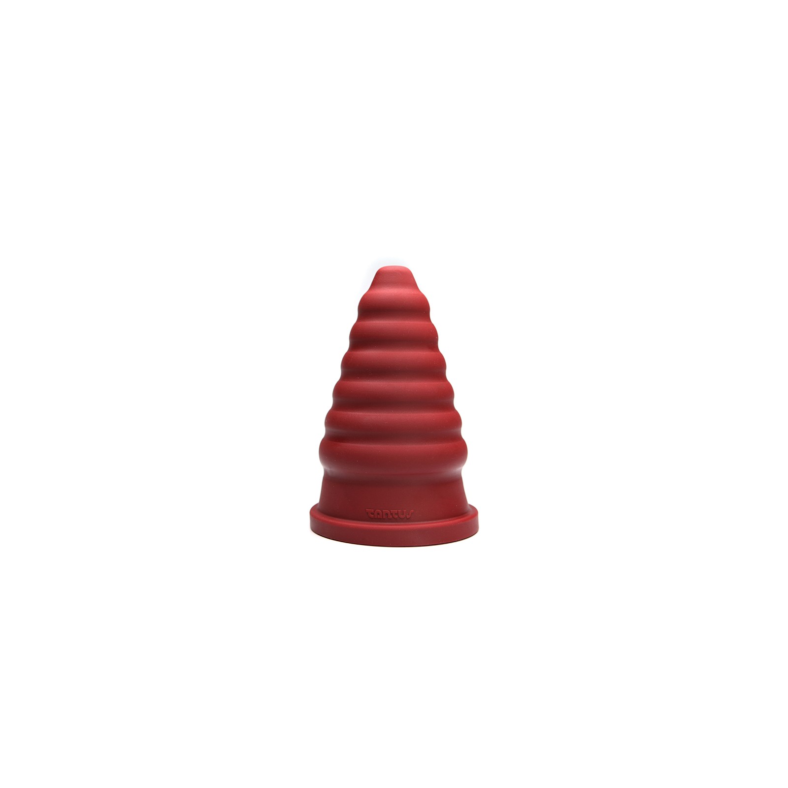 Dildo Cone Ripple Ruby de Tantus