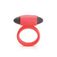 Anillo Vibrador Tantus Super Soft Rojo