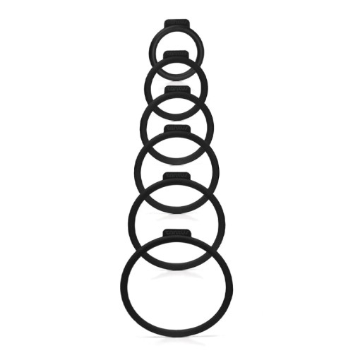 Juego de Arnés con O-Ring de Silicona Tantus para Juguetes Adultos