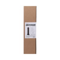 Dildo Suave Amsterdam Tantus Negro (Caja)