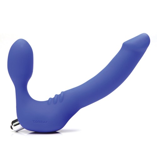 Tantus Strapless Slim Dildo Vibrante Sin Cinta Azul - Placer Mejorado