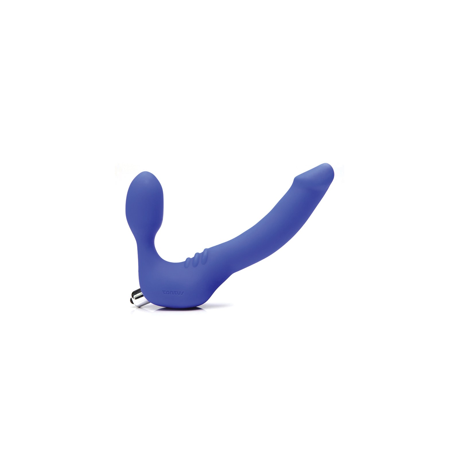 Tantus Strapless Slim Dildo Vibrante Sin Cinta Azul - Placer Mejorado