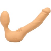 Tantus Real Strapless Slim Dildo Vibrante - Honey