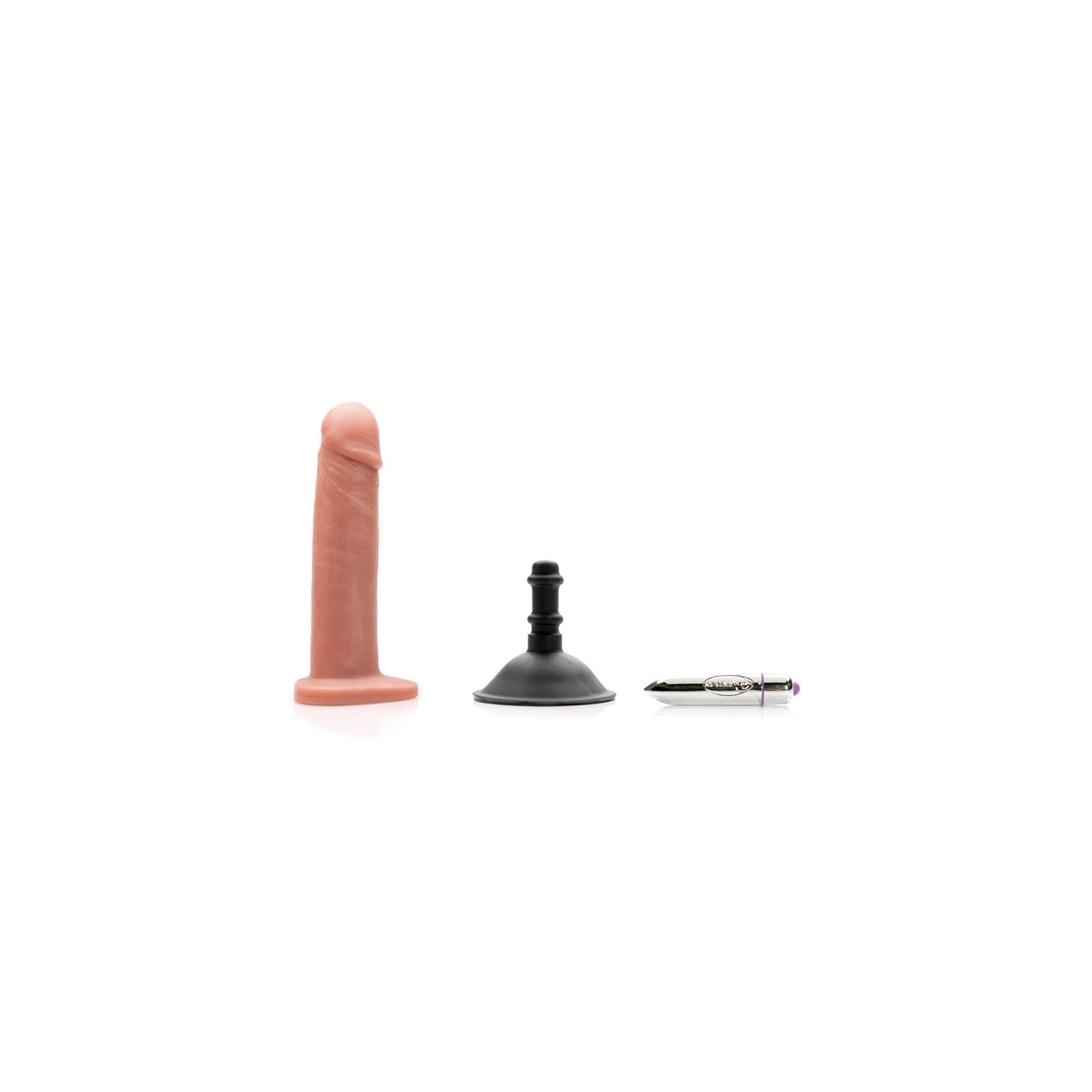 Kit de Dildo Vibrador Tantus Alan O2 para Placer Realista